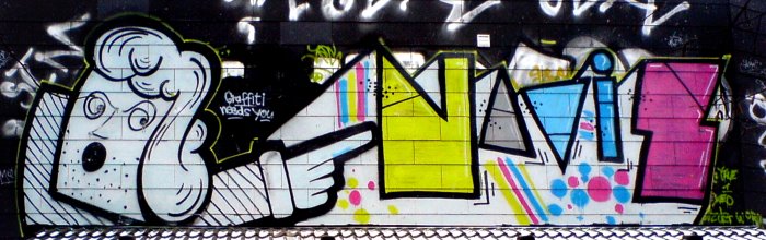 Graffiti in Aachen - NAVIZ